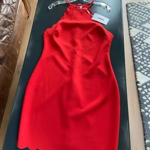 NWT Red LIKLEY Dress Size 12
